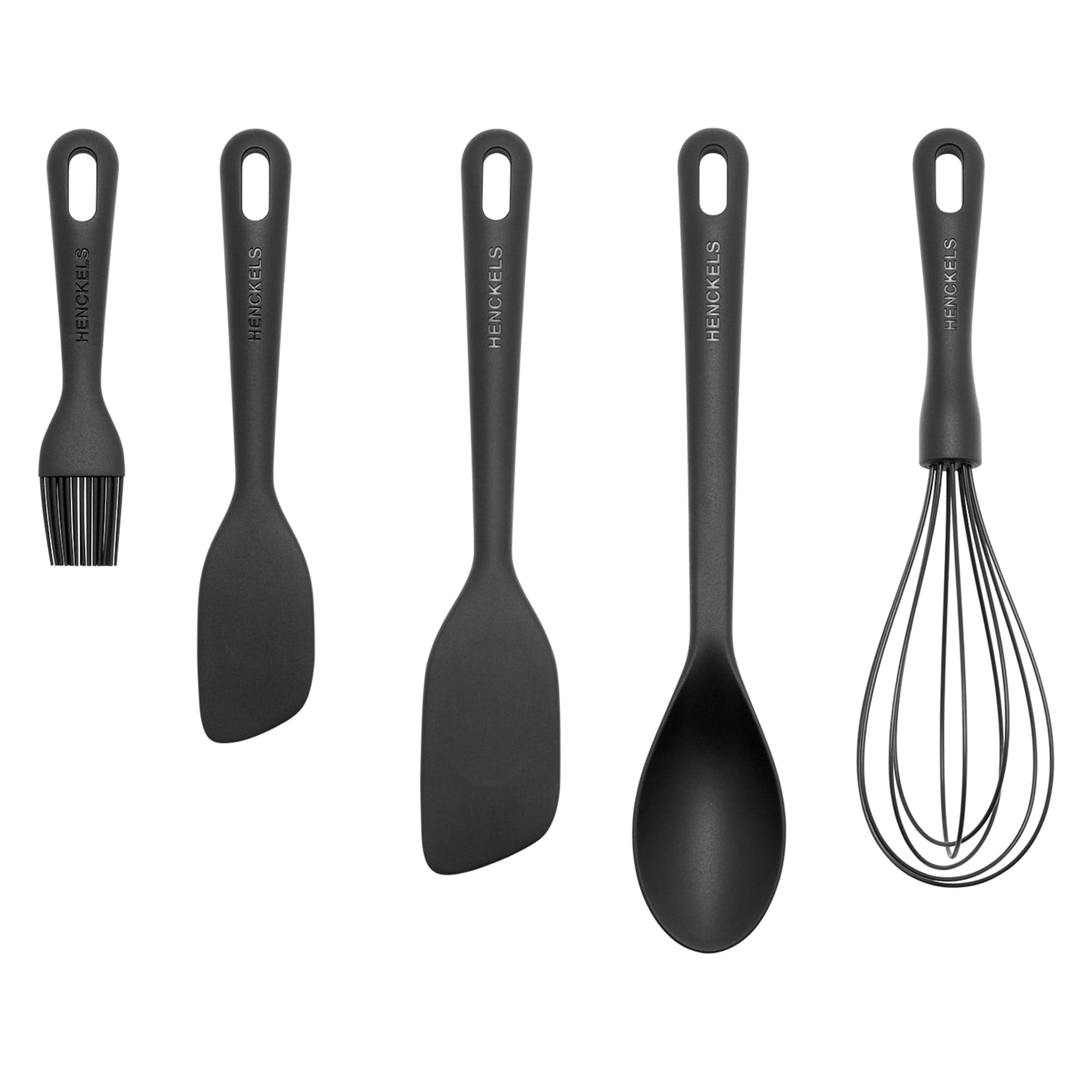 Henckels Silicone Onyx 5-pc Baking Utensil Set, BPA-Free