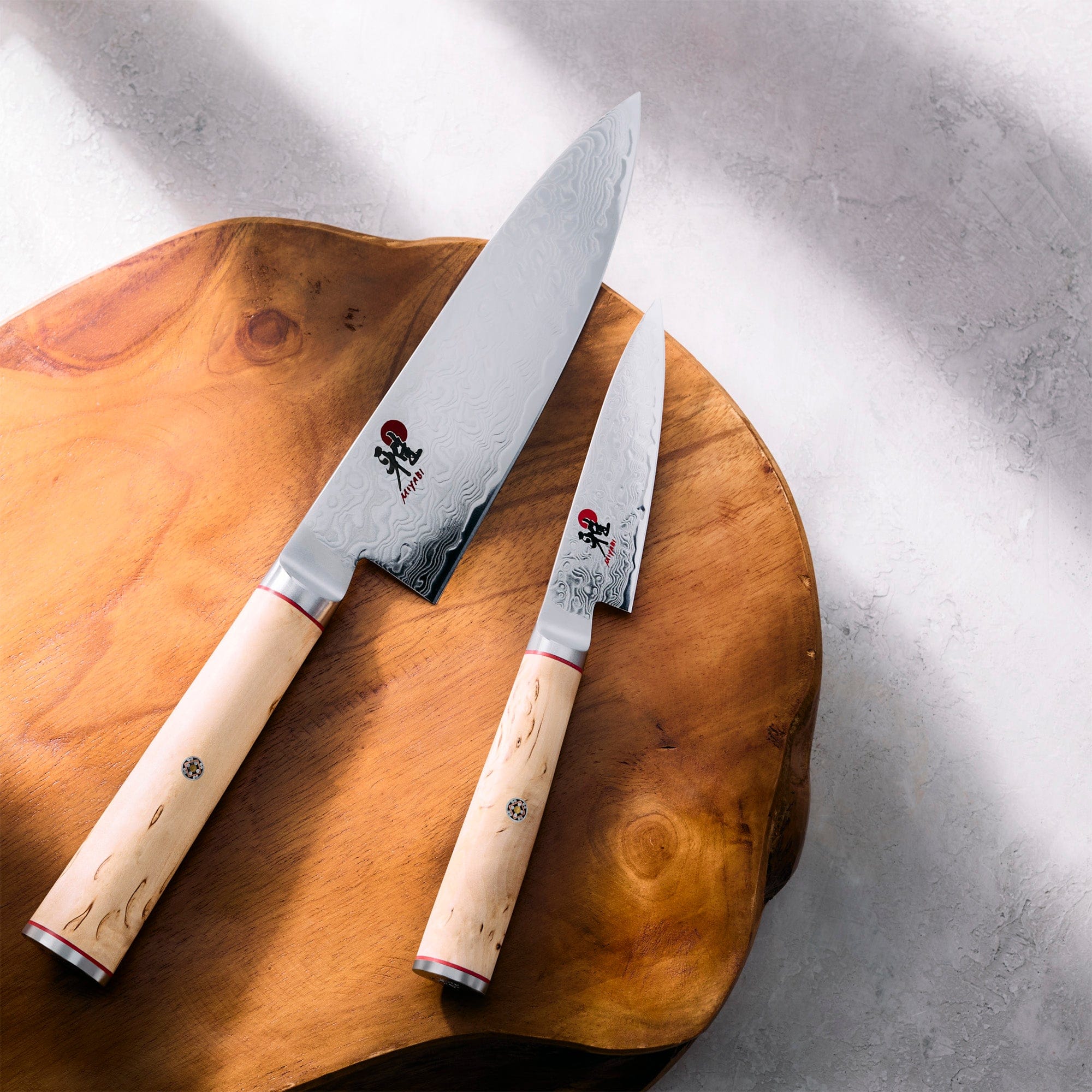 MIYABI Birchwood 2-pc Knife Set