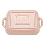 Staub Ceramic 3-pc Rectangular Baking Dish Set - Macaron Pastel Pink