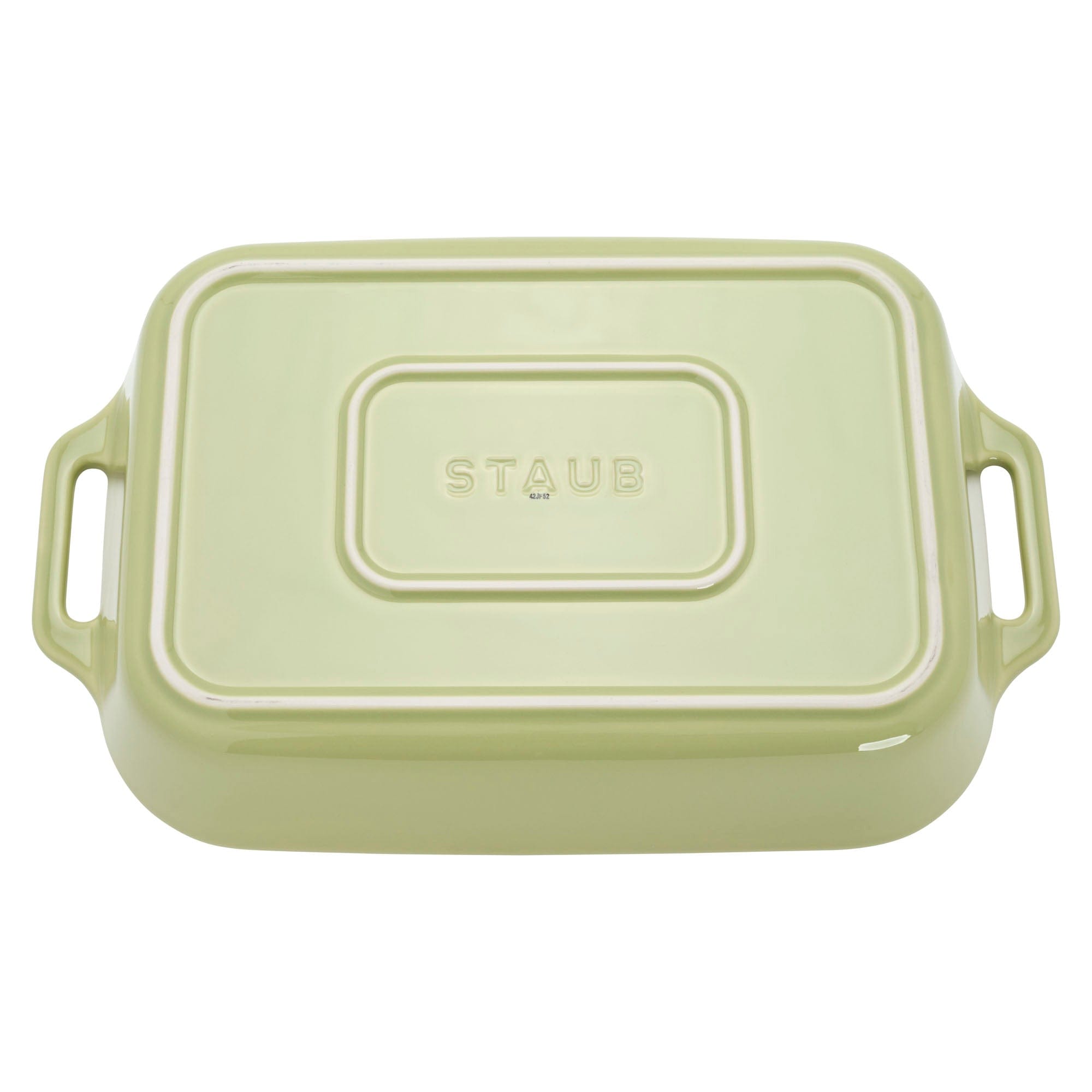 Staub Ceramic 3-pc Rectangular Baking Dish Set - Macaron Pastel Green