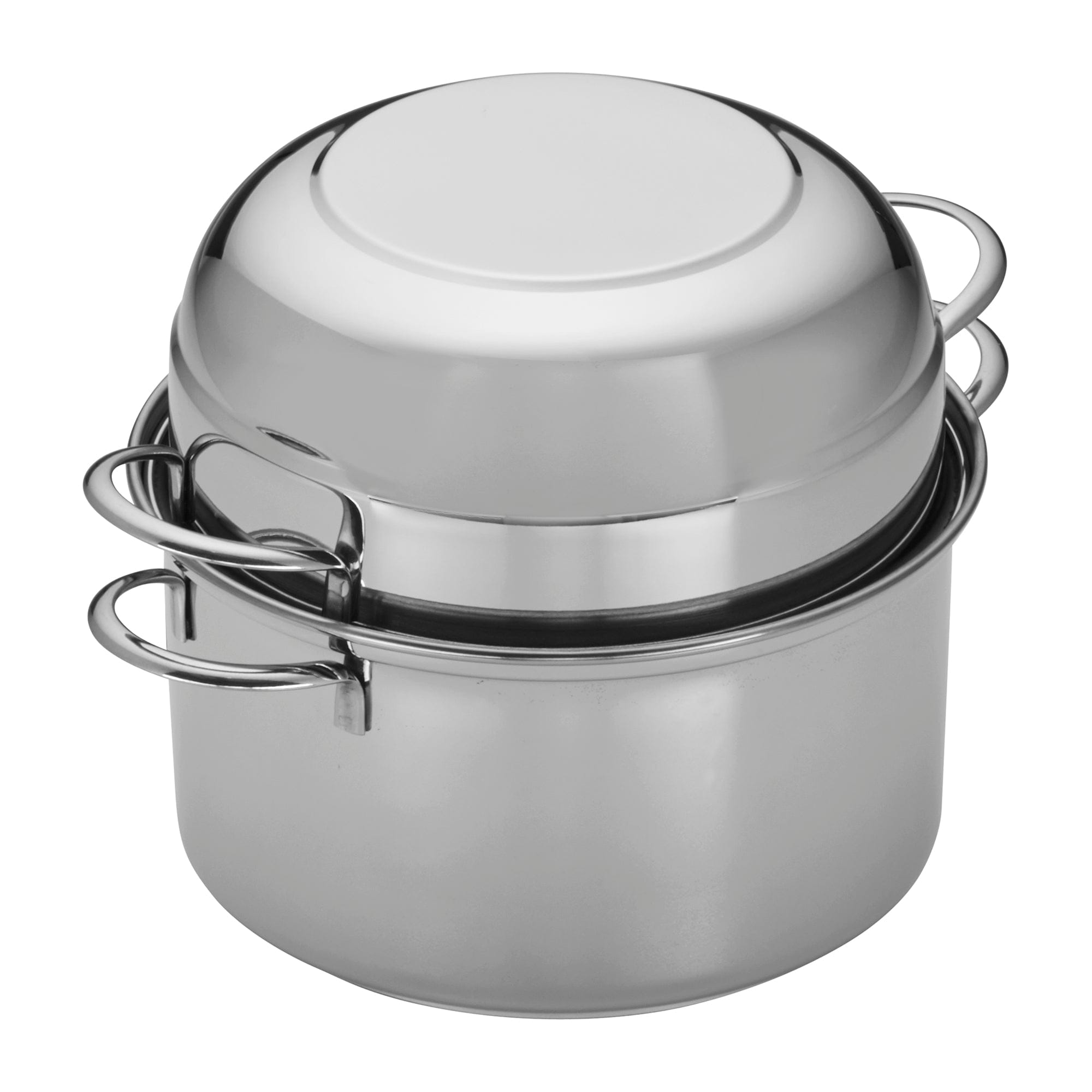 Demeyere Resto 3.2-qt Stainless Steel Mussel Pot