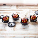 Staub Cast Iron 0.25-qt Mini Round Cocotte - Matte Black