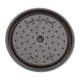 Staub Cast Iron 5.5-qt Round Cocotte, Dutch Oven - Turquoise