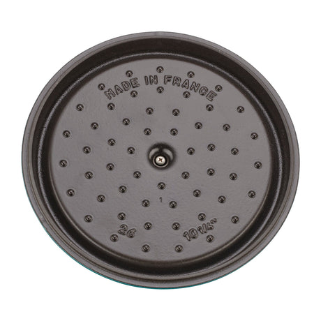 Staub Cast Iron 5.5-qt Round Cocotte, Dutch Oven - Turquoise