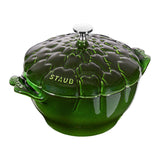 Staub Cast Iron 3-qt Artichoke Cocotte, Dutch Oven - Basil