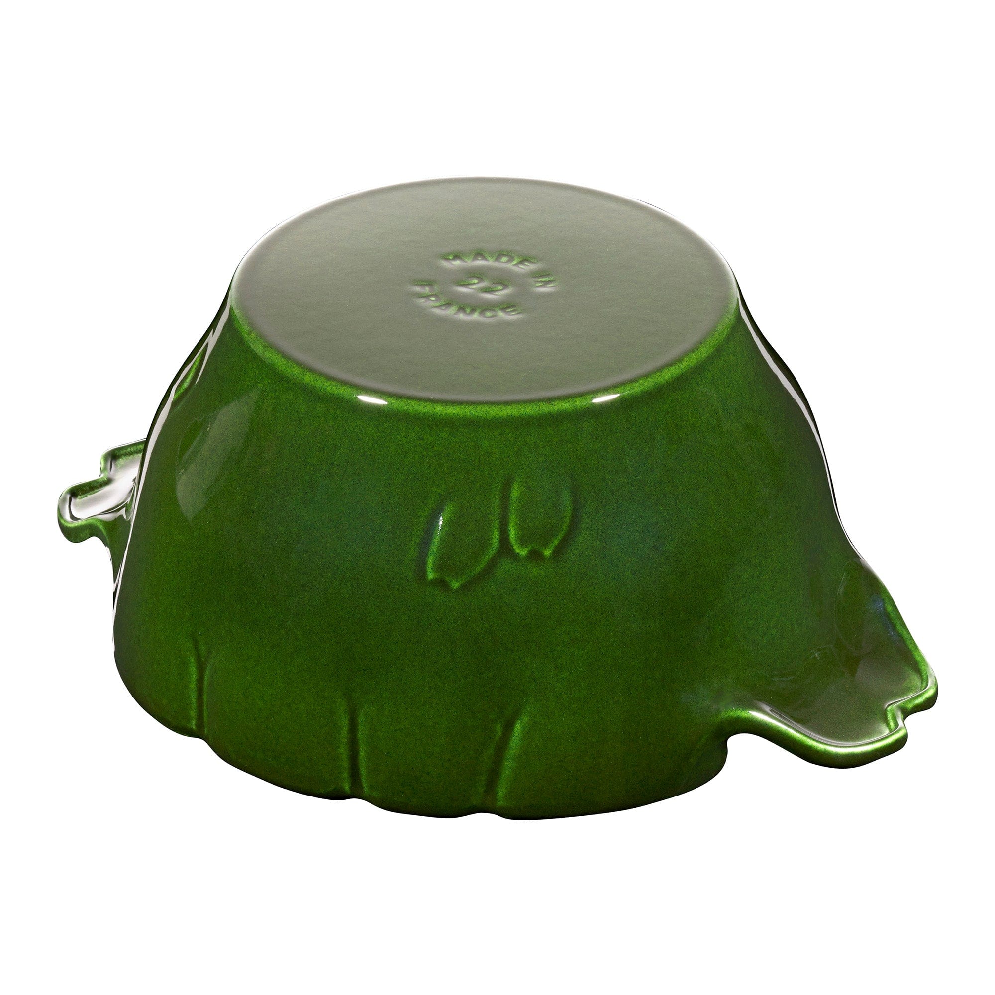 Staub Cast Iron 3-qt Artichoke Cocotte - Basil