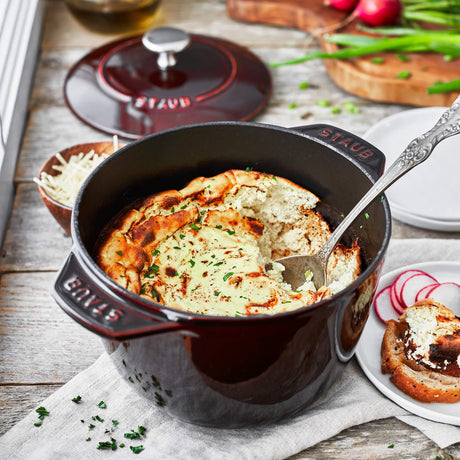 Staub Cast Iron 1.5-qt Petite French Oven - Grenadine
