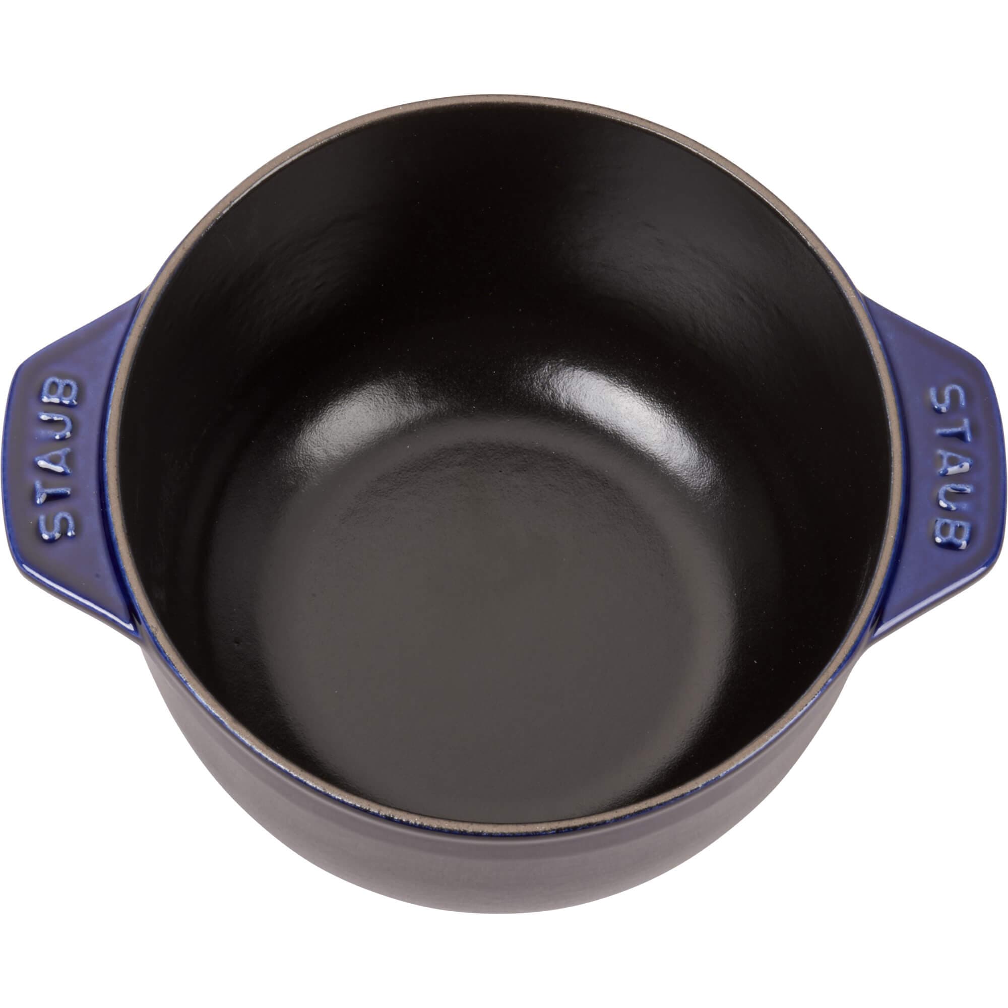 Staub Cast Iron 1.5-qt Petite French Oven - Dark Blue