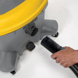 Koblenz WD 16 C4 16-Gallon 6.5 PHP Contractor Wet/Dry Vacuum Cleaner, Gray and Yellow