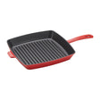 Staub Cast Iron 12-inch Square Grill Pan - Cherry