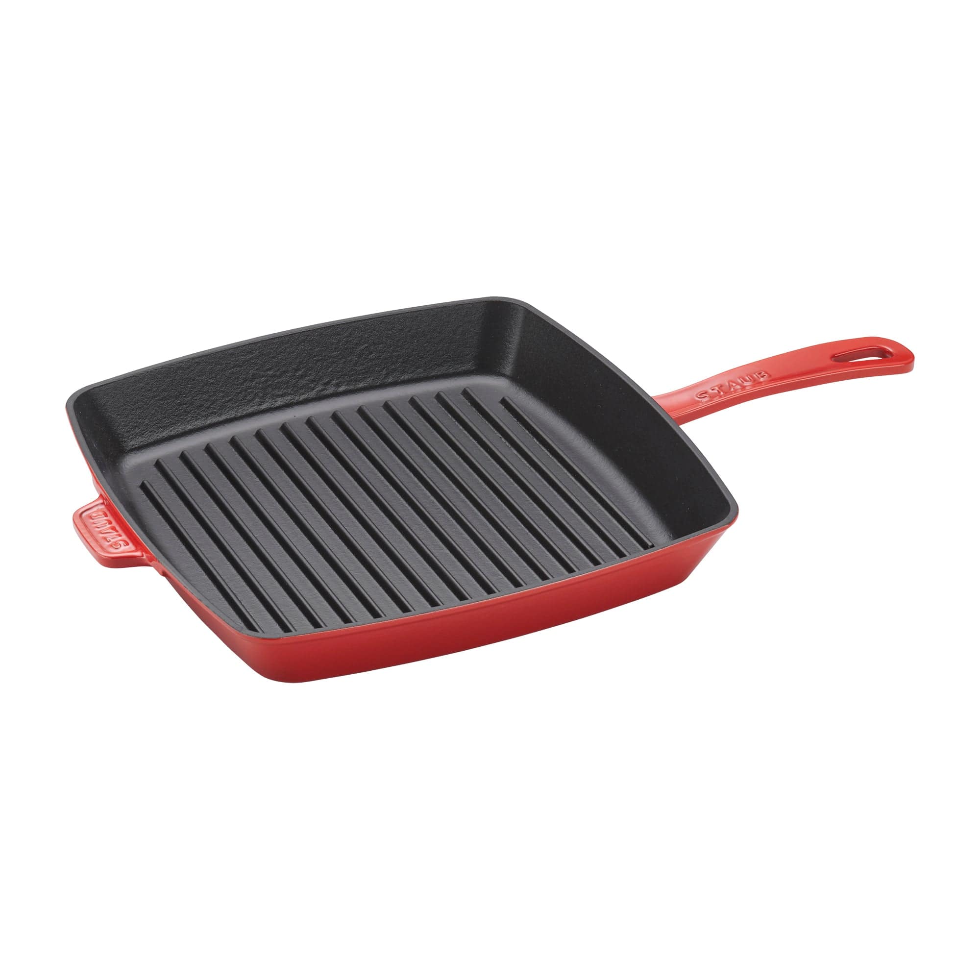 Staub Cast Iron 12-inch Square Grill Pan - Cherry