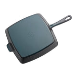 Staub Cast Iron 12-inch Square Grill Pan - Matte Black