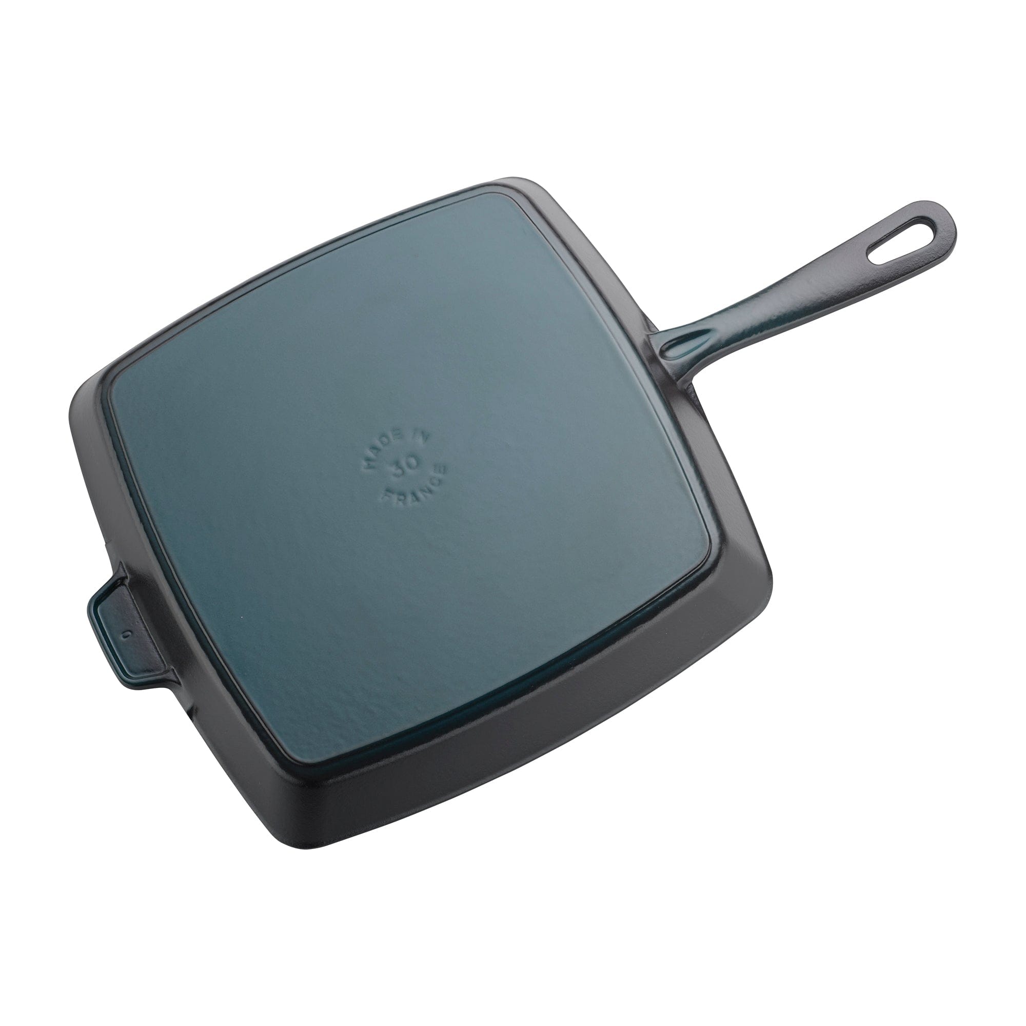 Staub Cast Iron 12-inch Square Grill Pan - Matte Black