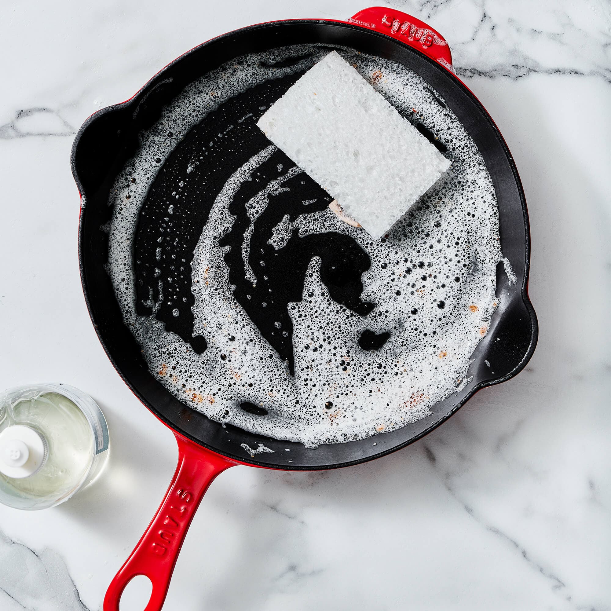 Staub Cast Iron 10-inch Fry Pan - Cherry