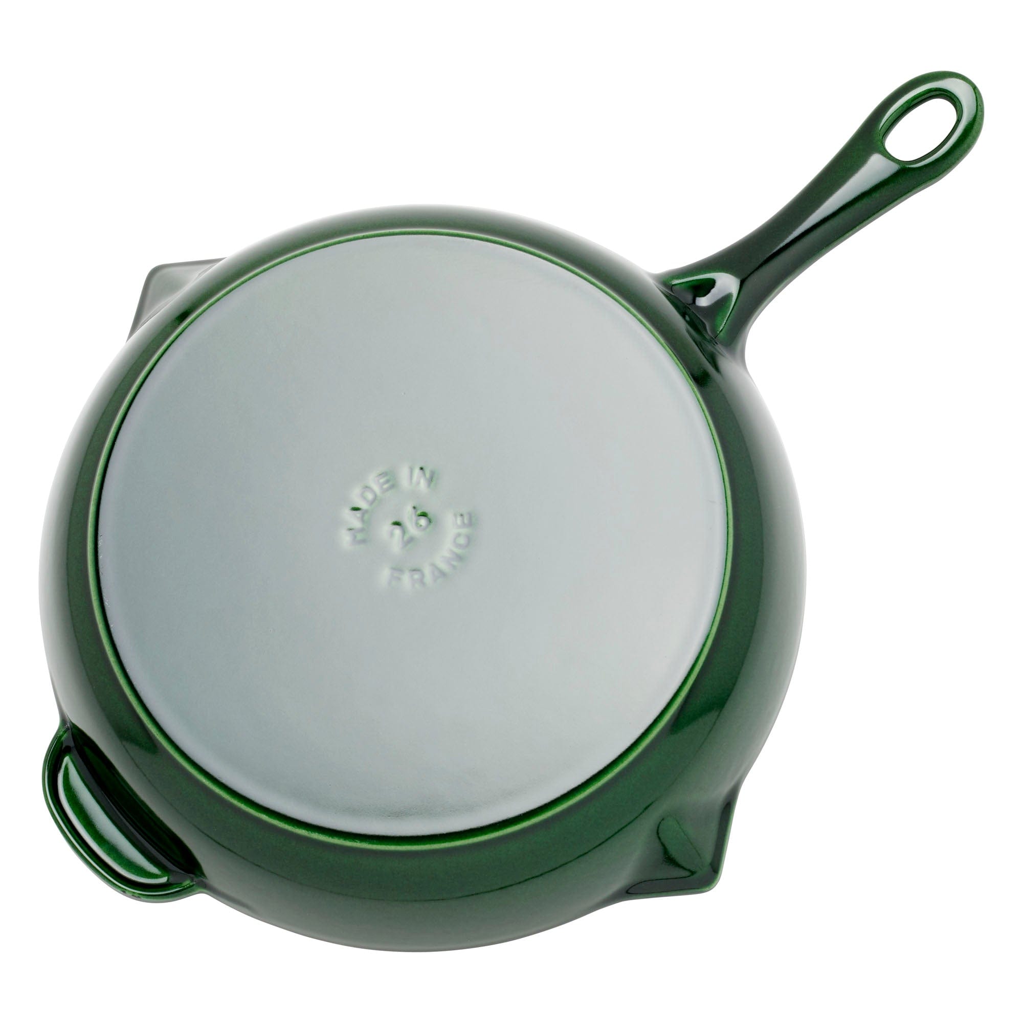 Staub Cast Iron 10-inch Fry Pan - Basil