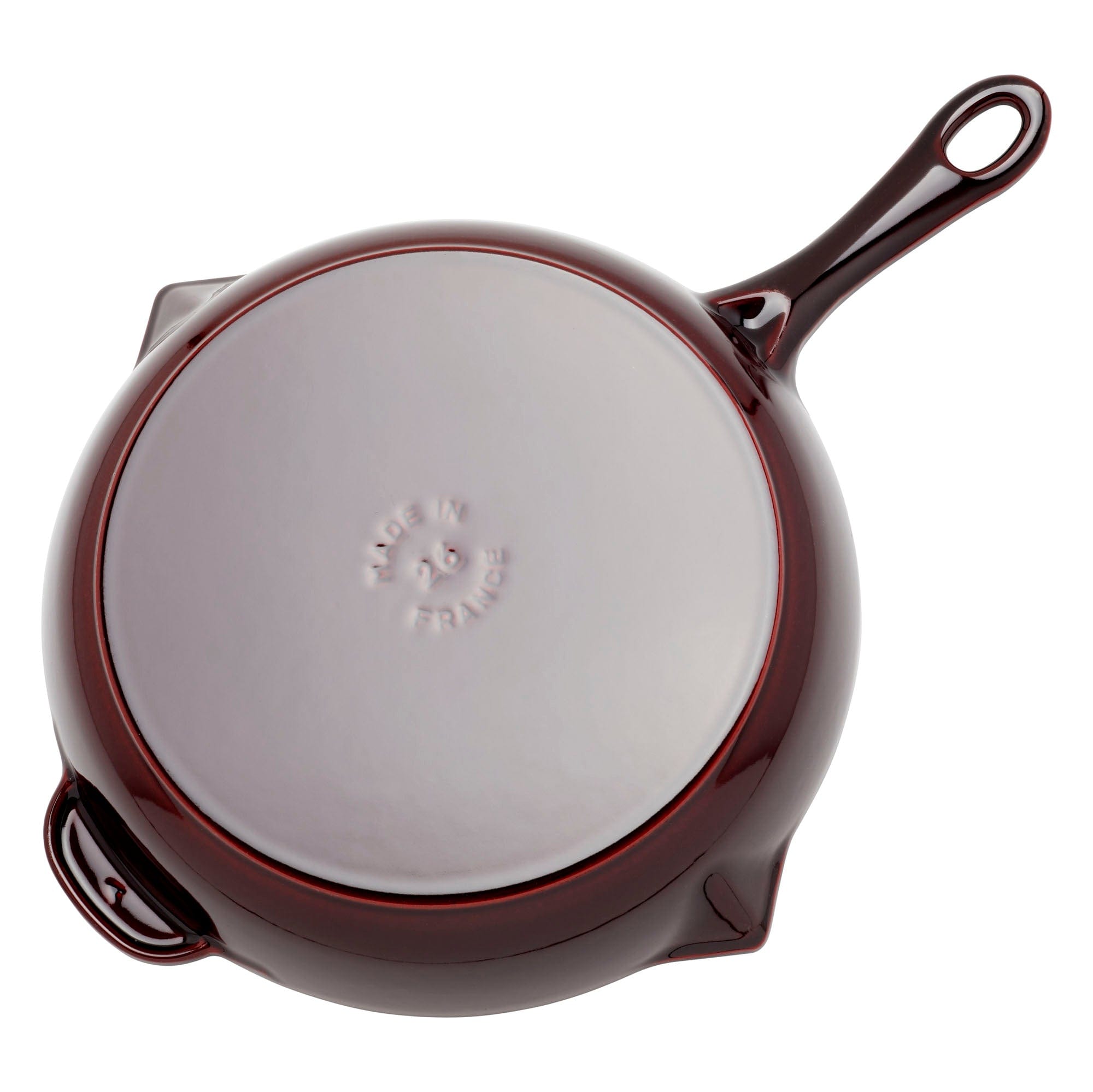 Staub Cast Iron 10-inch Fry Pan - Grenadine