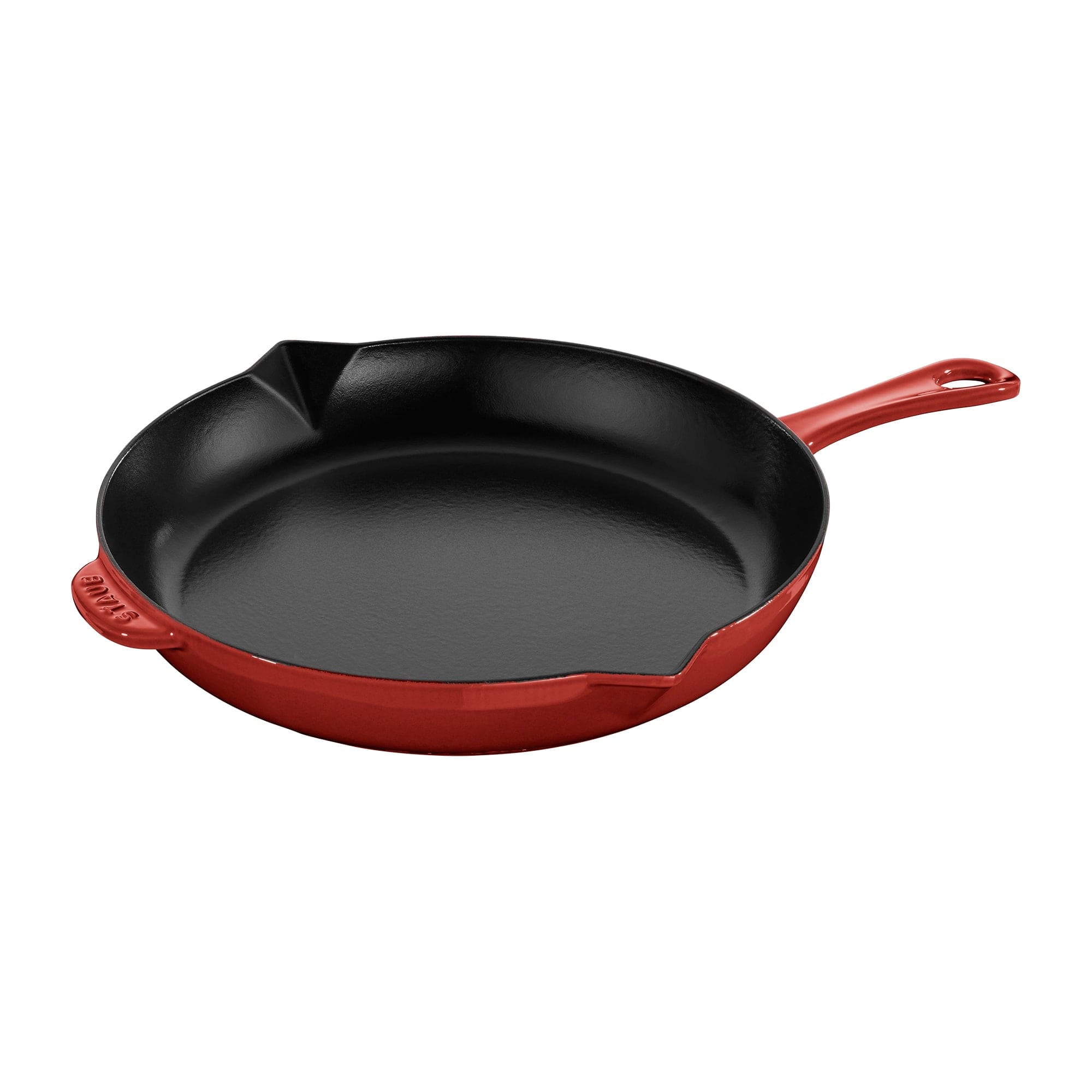 Staub Cast Iron 12-inch Fry Pan - Cherry