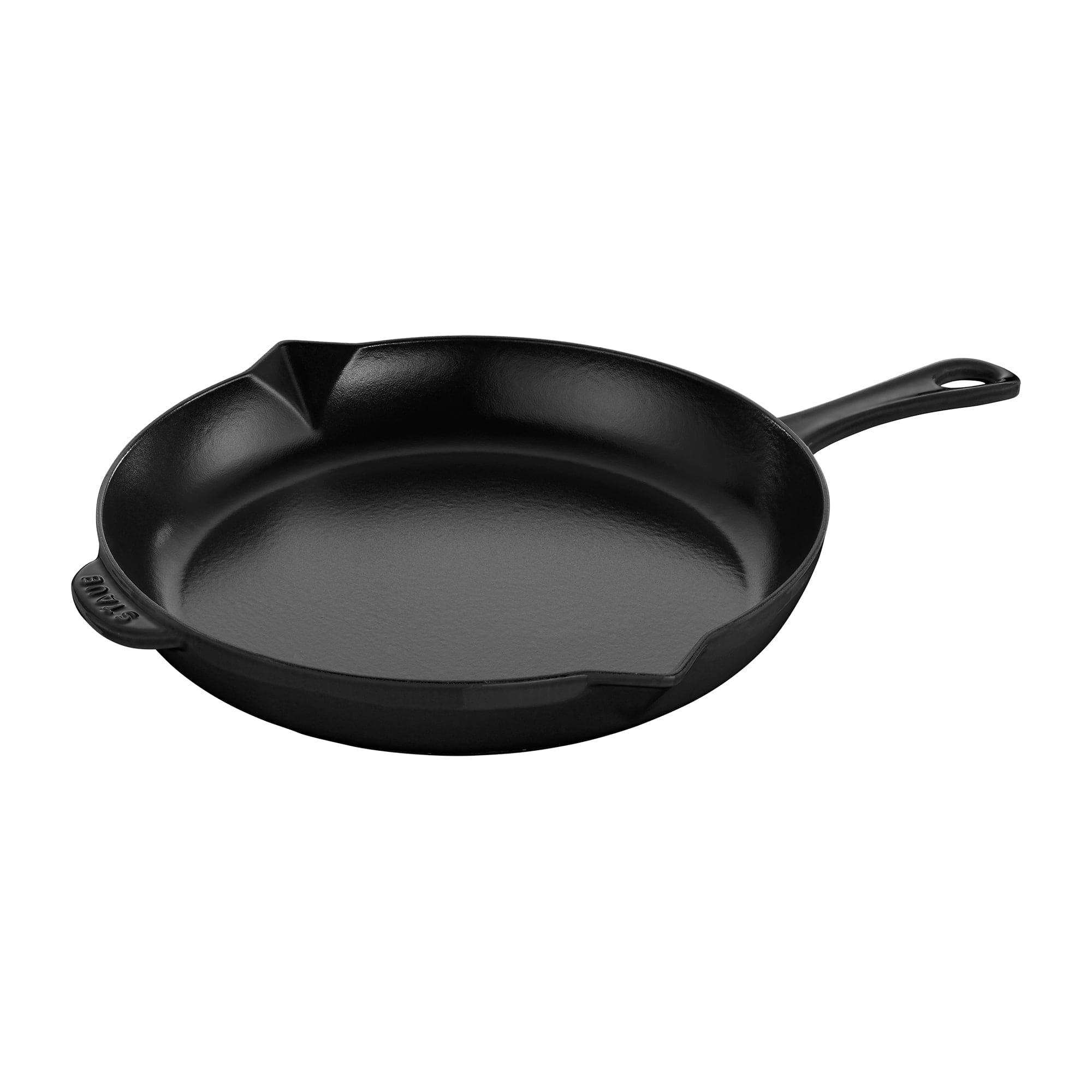 Staub Cast Iron 12-inch Fry Pan - Matte Black