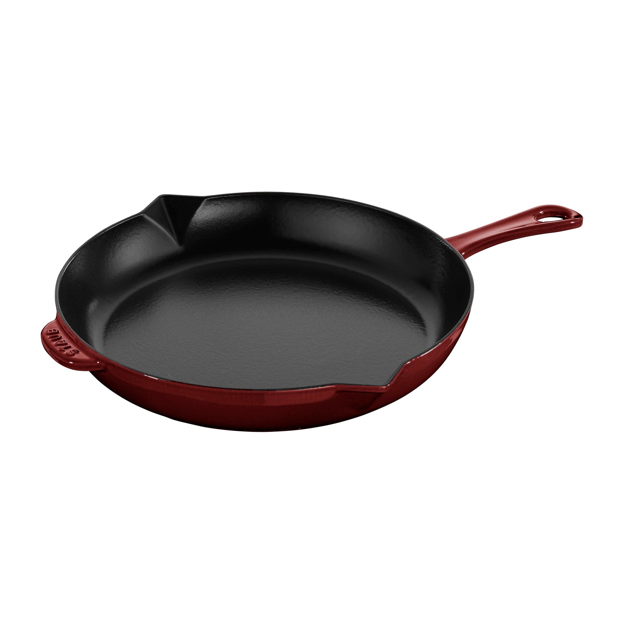 Staub Cast Iron 12-inch Fry Pan - Grenadine