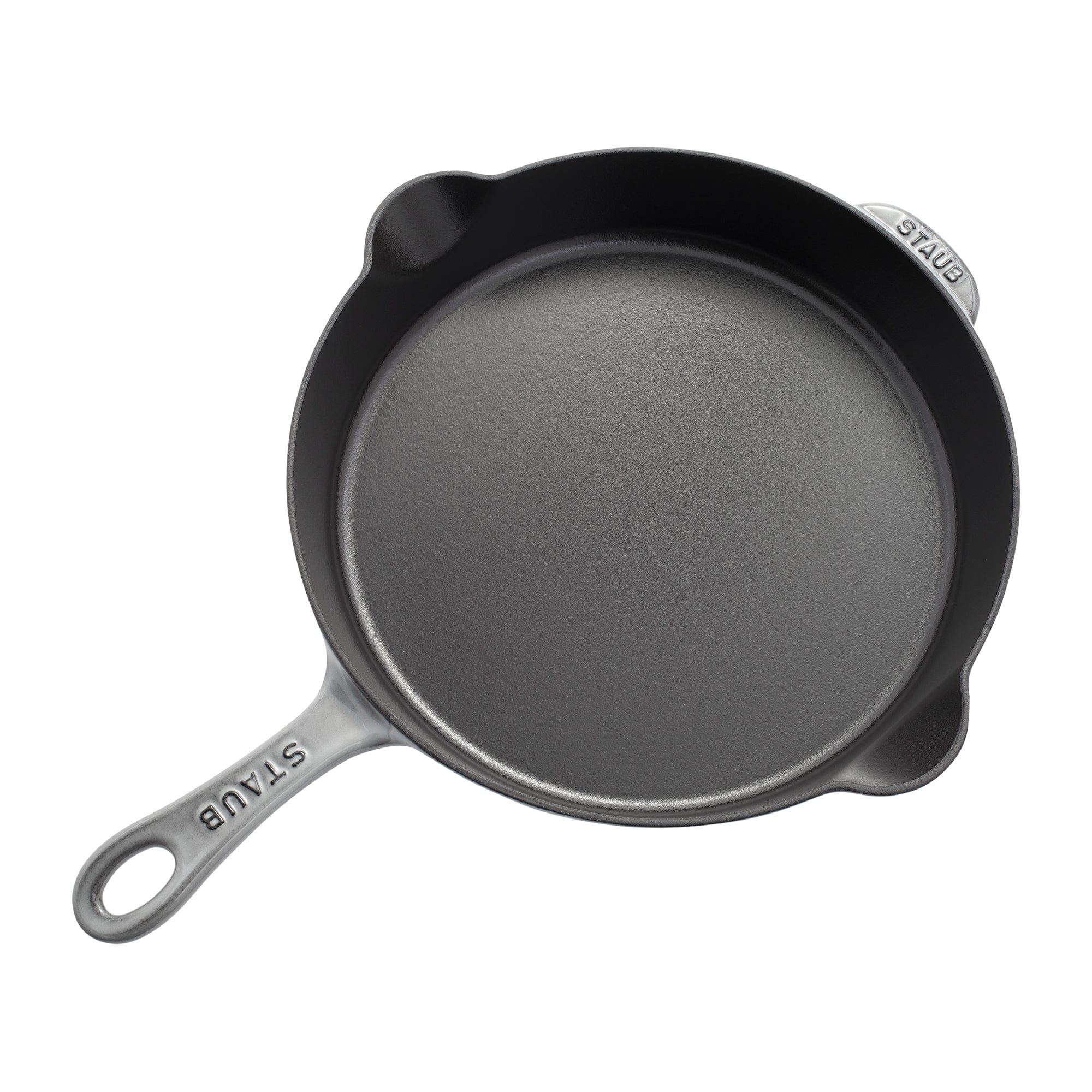 Staub Cast Iron 11-inch Traditional Skillet - Graphite Grey