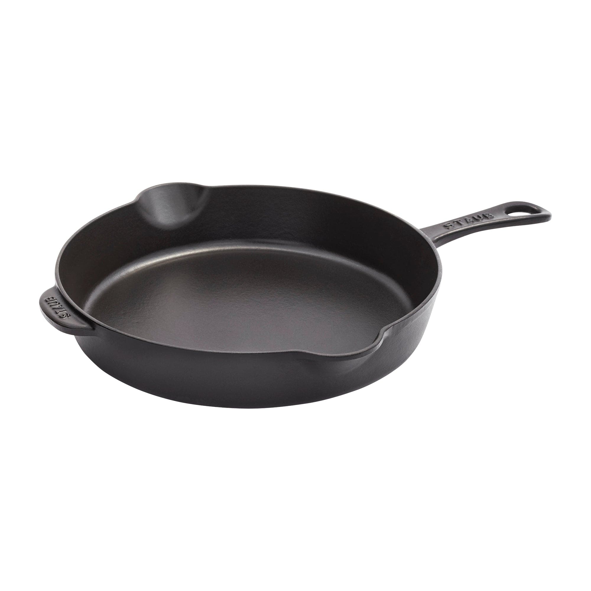 Staub Cast Iron 11-inch Traditional Skillet - Matte Black