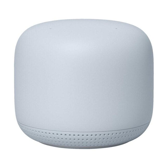 Google Nest Wi-Fi Add-On Point Range Extender with Google Assistant, Smart Tech, 1600 Sq. Ft. Coverage Area, Mist - Refurbished