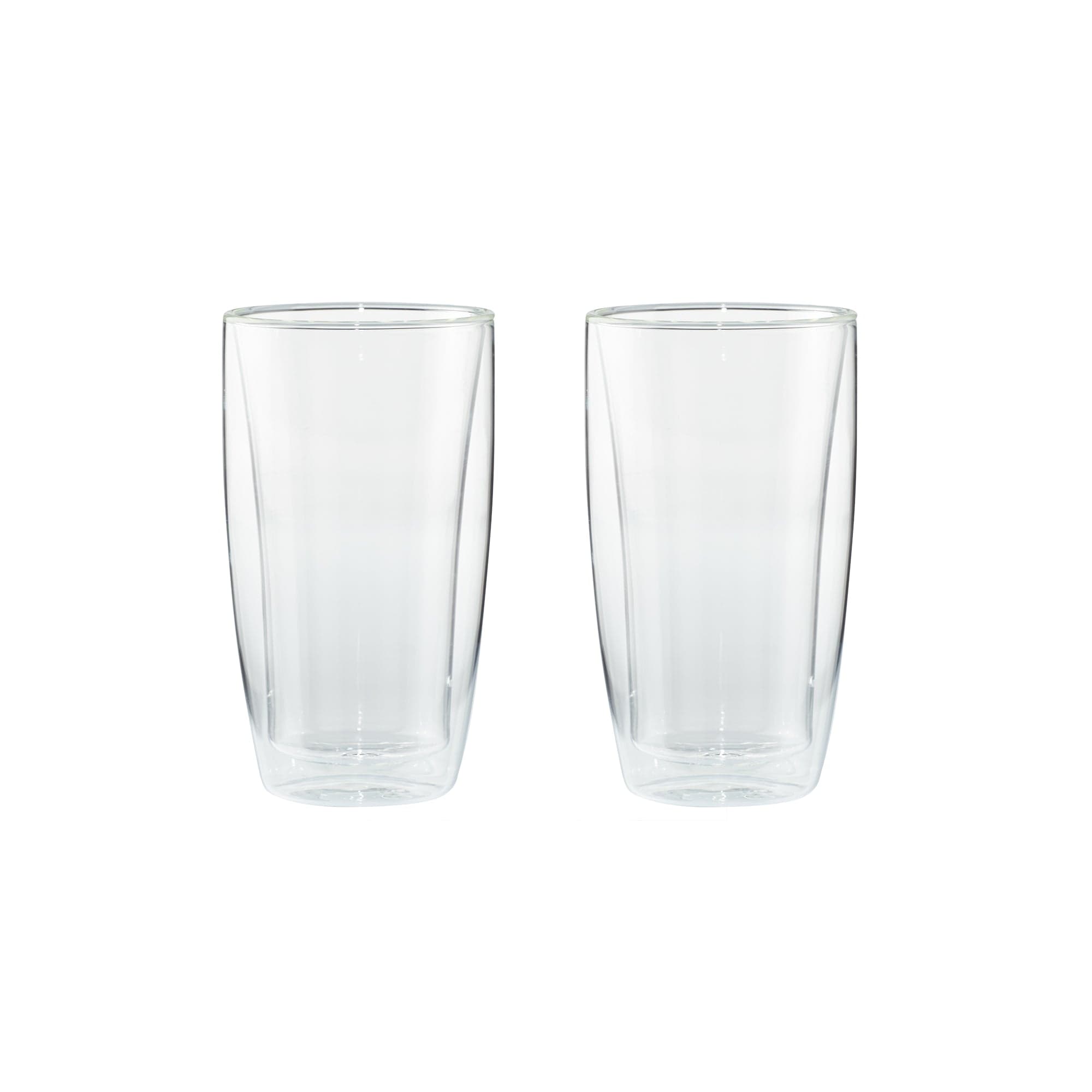 Henckels Cafe Roma 2-pc Double-Wall Glassware 11.8oz. Latte Glass Set