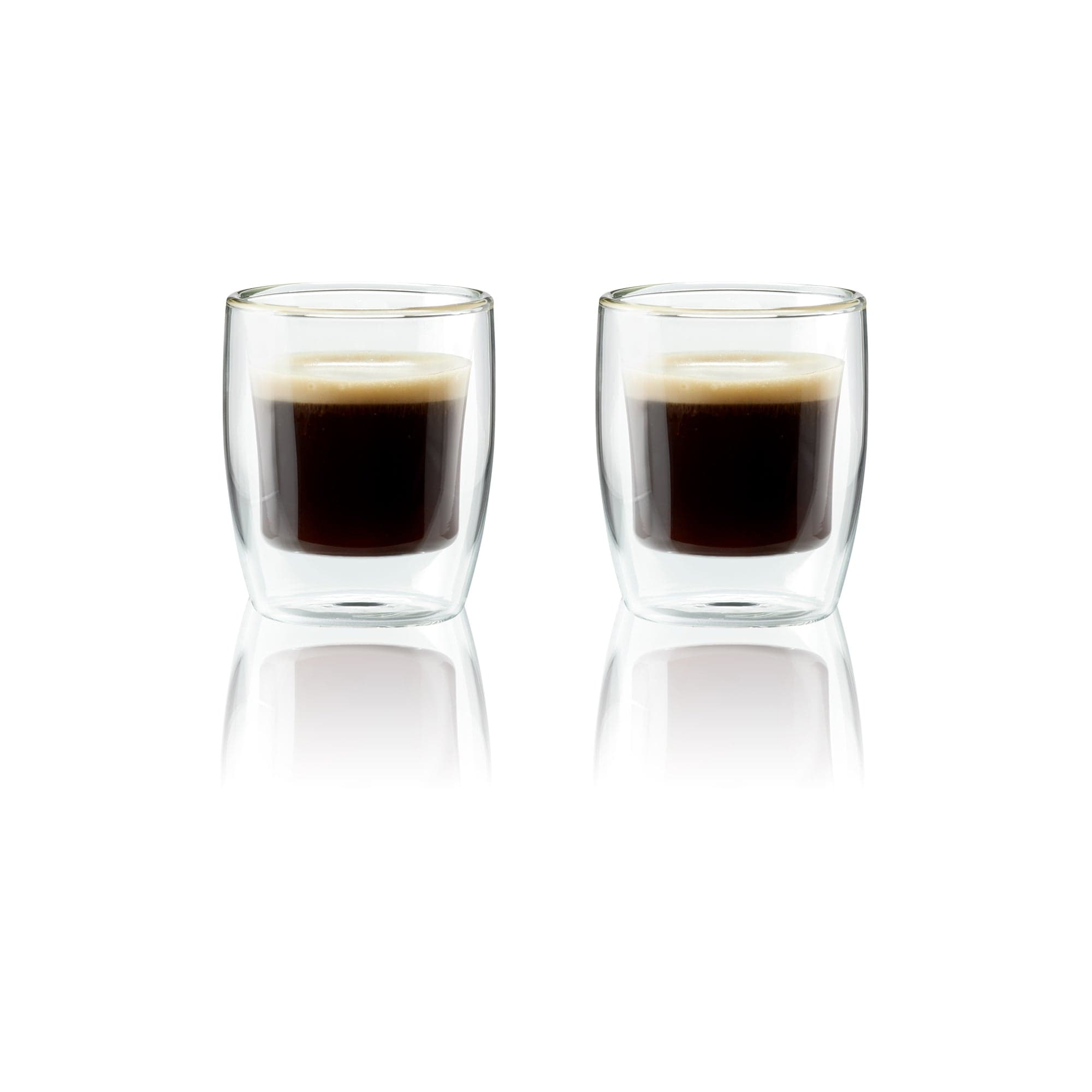 Henckels Cafe Roma 2-pc Double-Wall Glassware 3oz. Espresso Glass Set