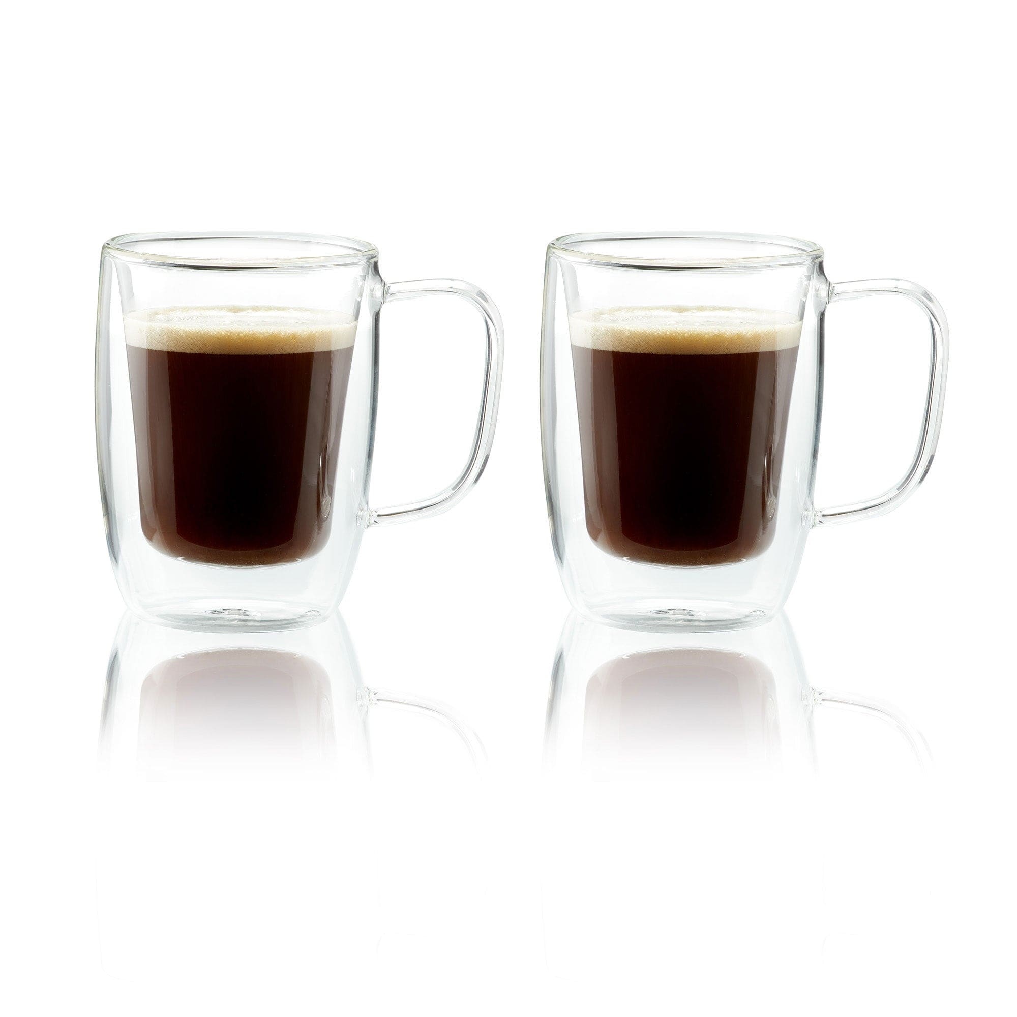 Henckels Cafe Roma 2-pc Double-Wall Glassware 4.5oz. Double Espresso Mug Set