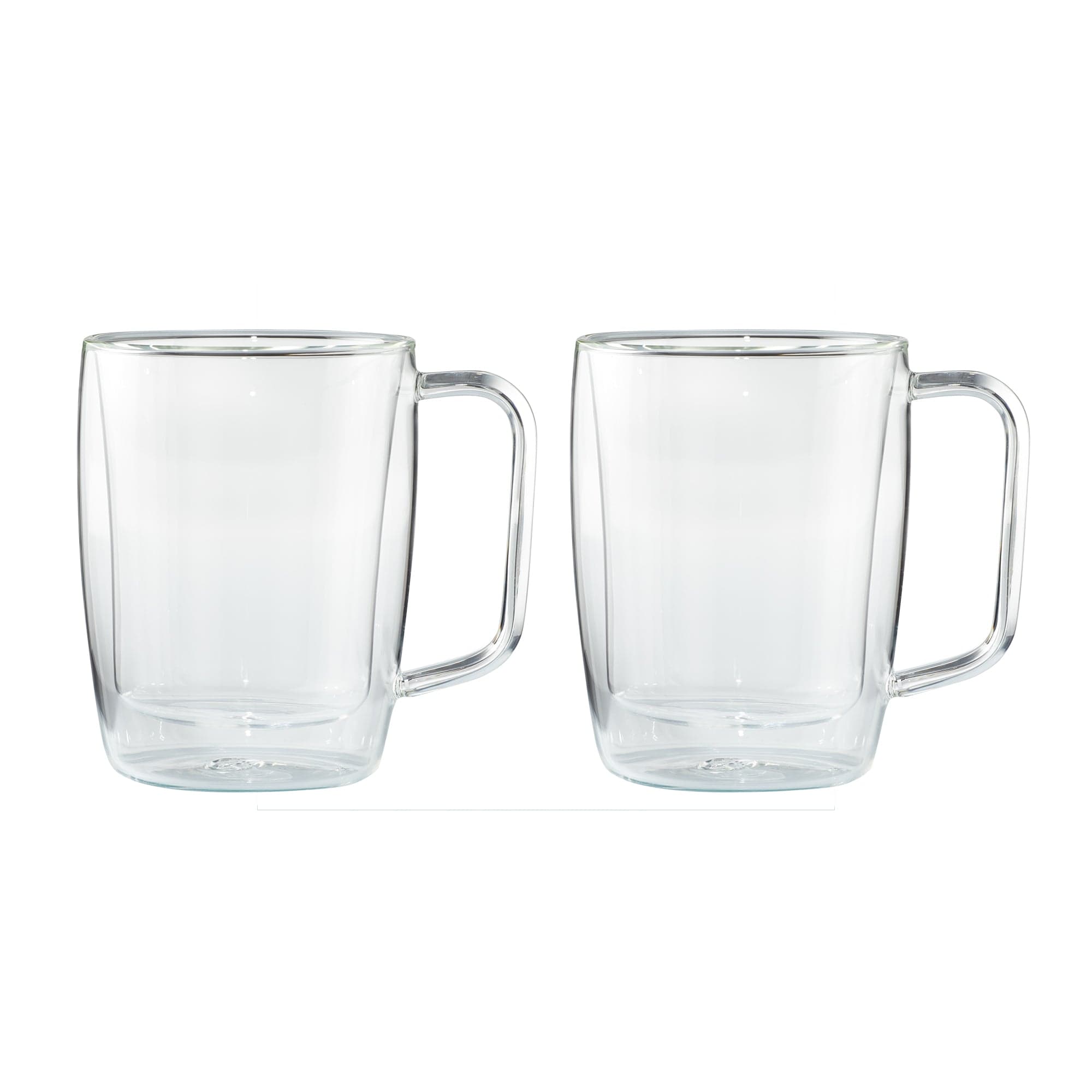 Henckels Cafe Roma 2-pc Double-Wall Glassware 15oz. Glass Latte Mug Set