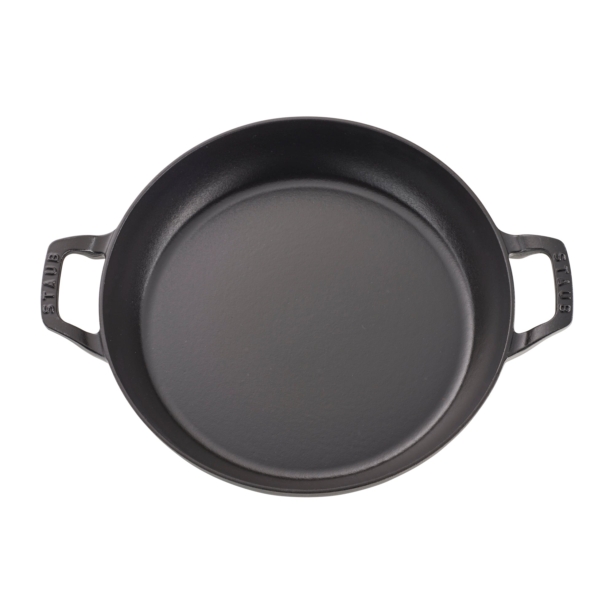 Staub Cast Iron Braiser, Dutch Oven, 3.5-quart, serves 3-4, Made in France, Matte Black