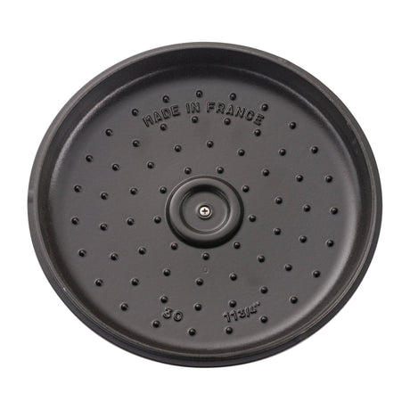 Staub Cast Iron 3.5-qt Braiser - Matte Black