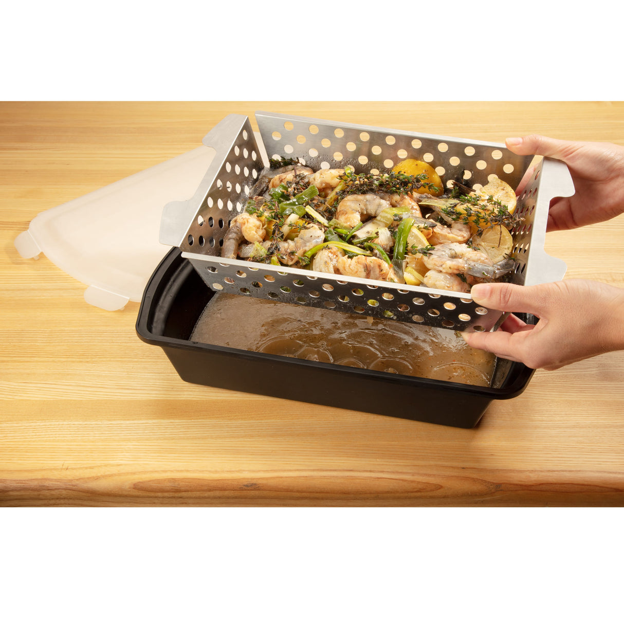 Cuisinart Marinade and Grilling Basket Set