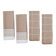 Zwilling 4-pc Kitchen Towel Set - Taupe