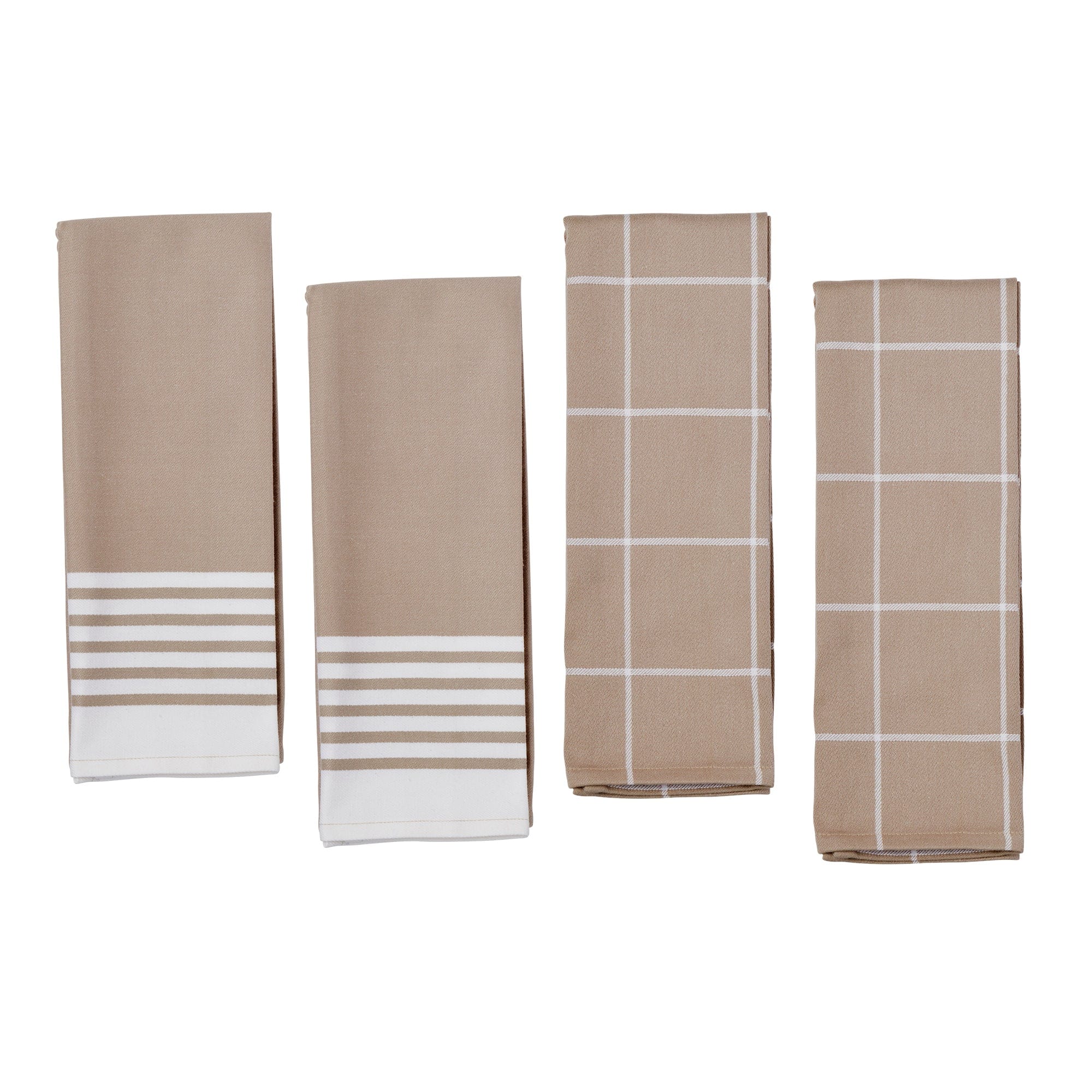 Zwilling 4-pc Kitchen Towel Set - Taupe