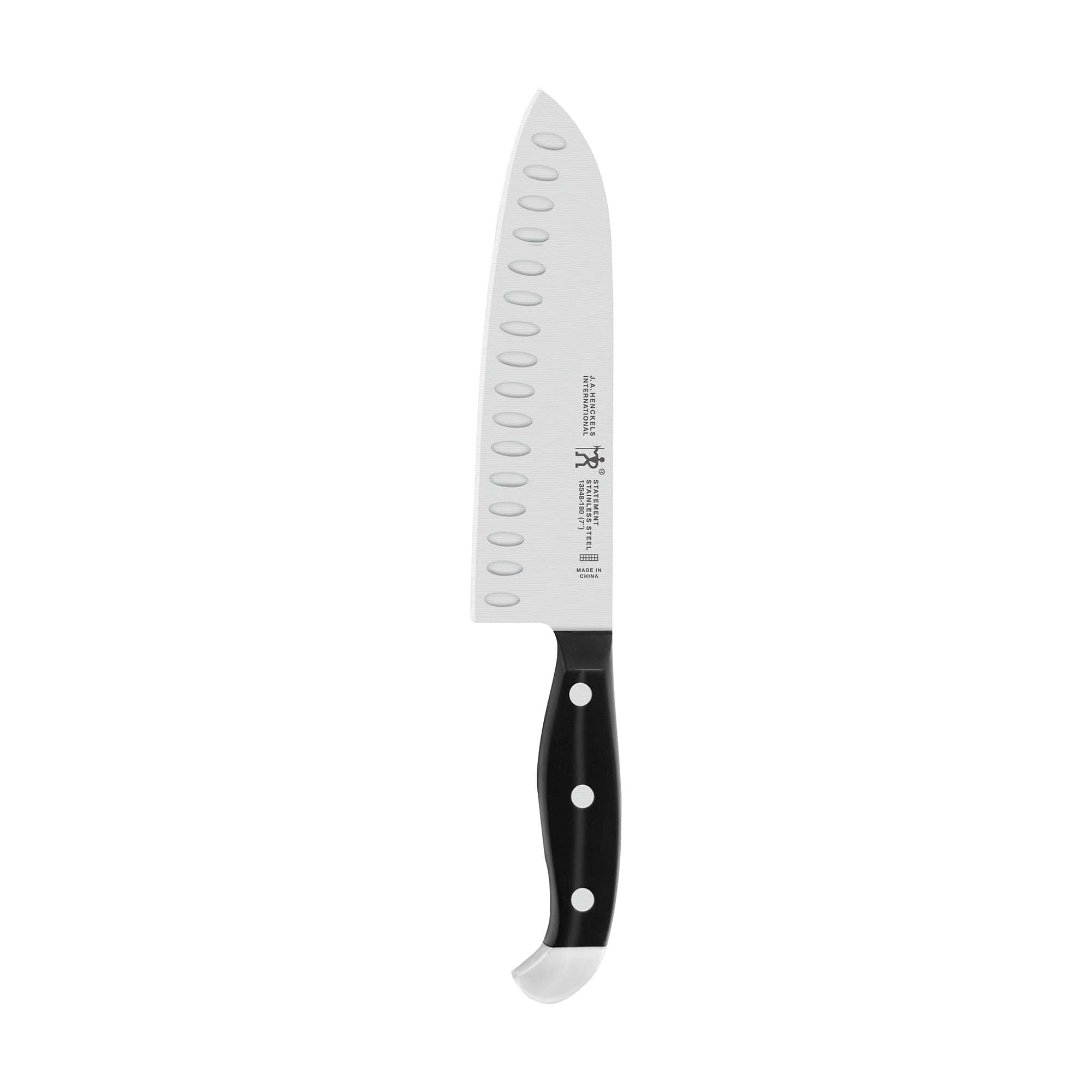 Henckels Statement 7-inch Hollow Edge Santoku Knife