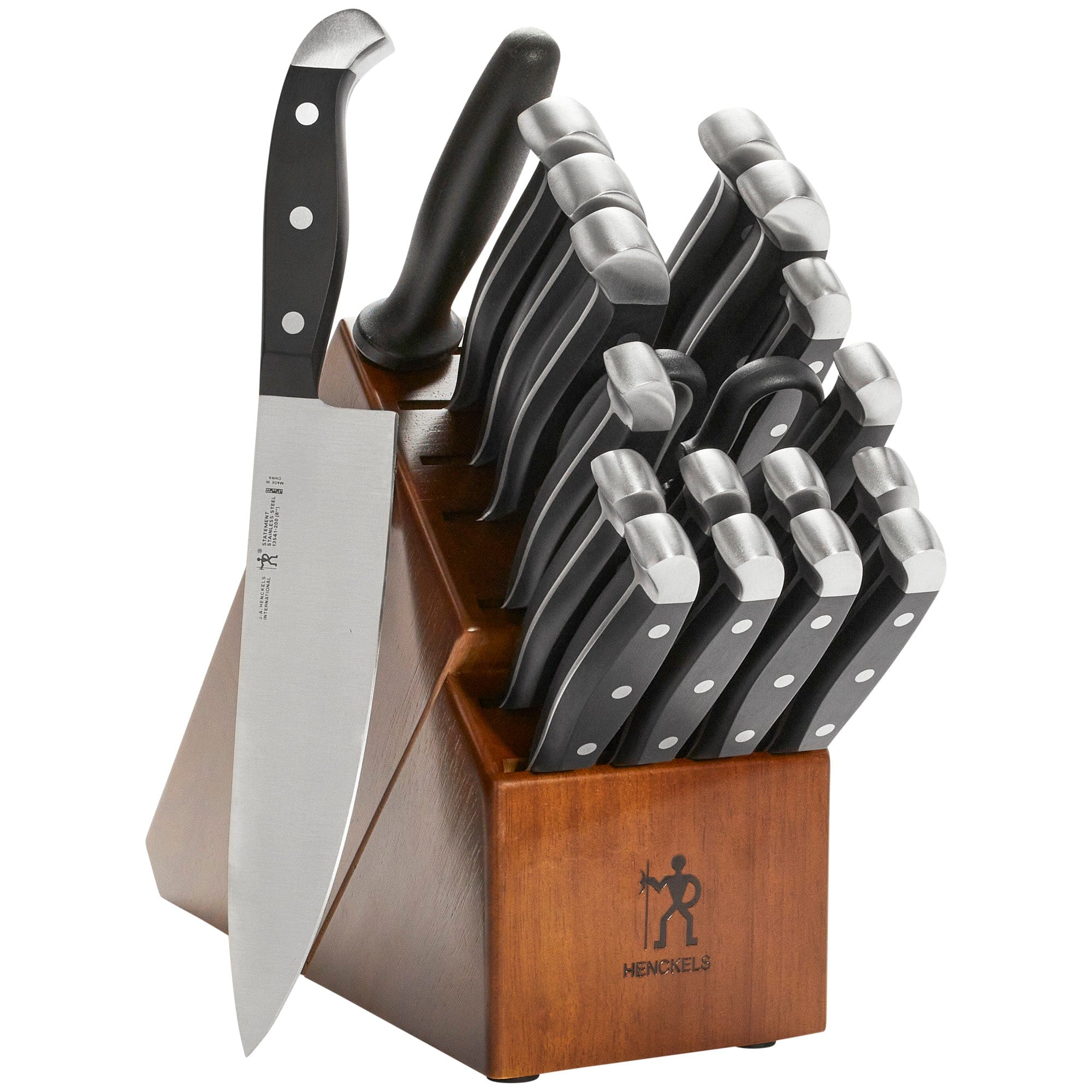 Henckels Statement 20-pc Knife Block Set - Dark Brown