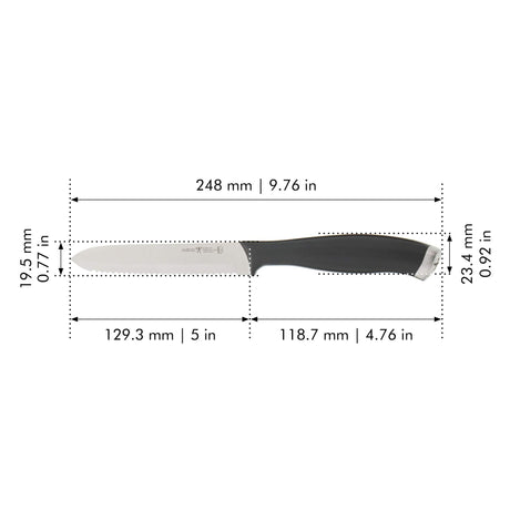 Henckels Silvercap 5-inch Serrated Utility Knife