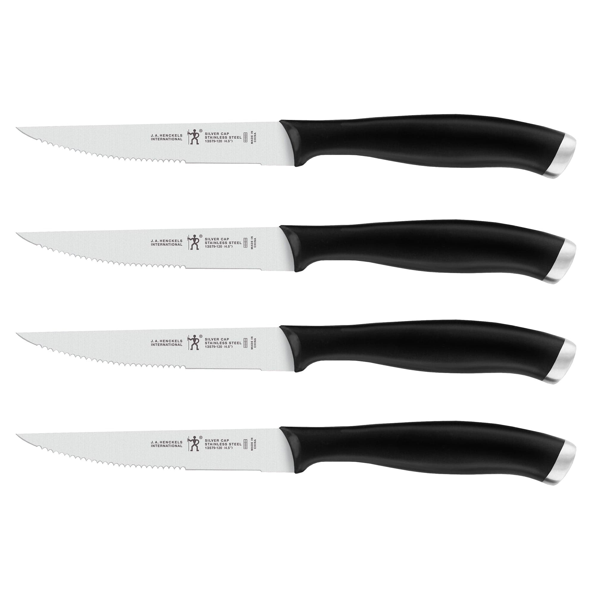 Henckels Silvercap 4-pc Steak Knife Set