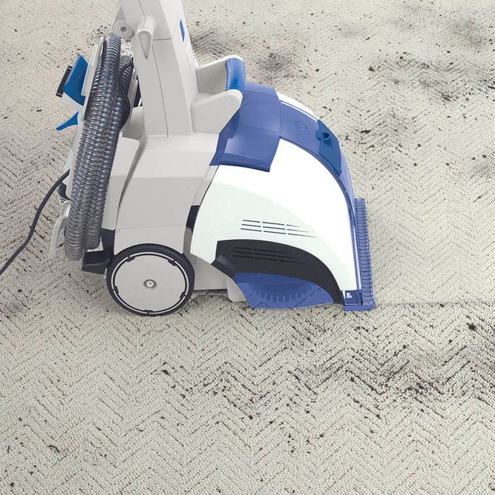 Koblenz CC 1210 Deluxe Carpet Extractor, Easy to Use, Dispenses Detergent and Water, Picks Up Excess Moisture, Blue/White