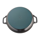 Staub Cast Iron 3.5-qt Braiser with Glass Lid - Matte Black