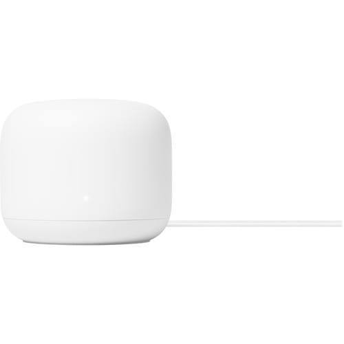 Google Nest Wi-Fi AC2200 Mesh Router, Smart Tech, 2200 Sq. Ft. Coverage Area, Snow