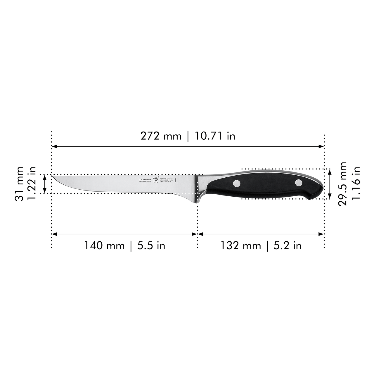 Henckels Forged Synergy 5.5-inch Boning Knife