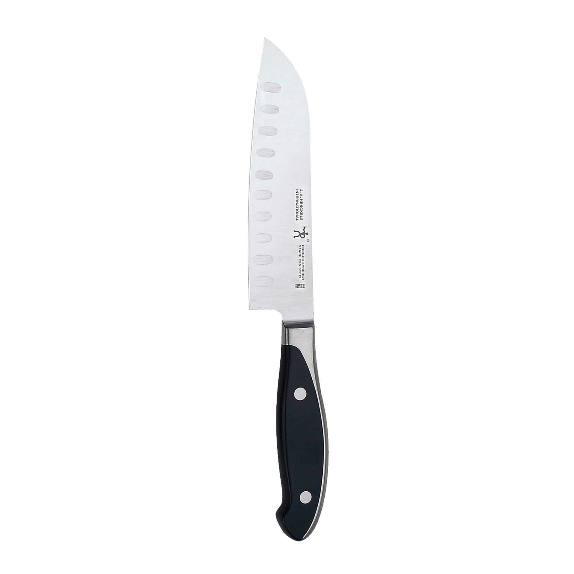 Henckels Forged Synergy 5-inch Hollow Edge Santoku Knife