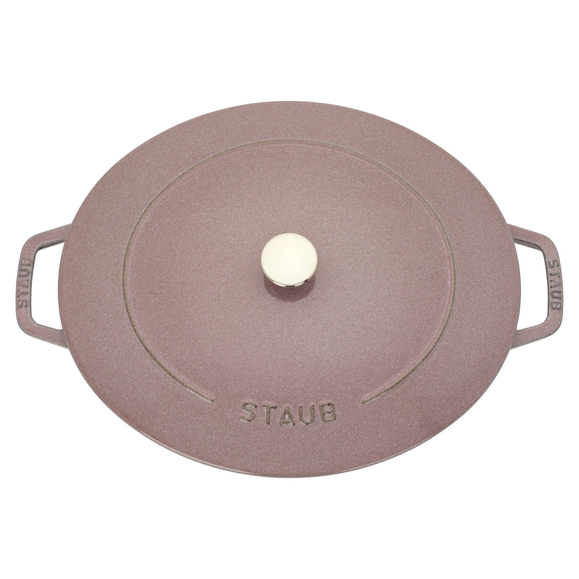 Staub Cast Iron 6.25-qt Shallow Oval Dutch Oven - Lilac