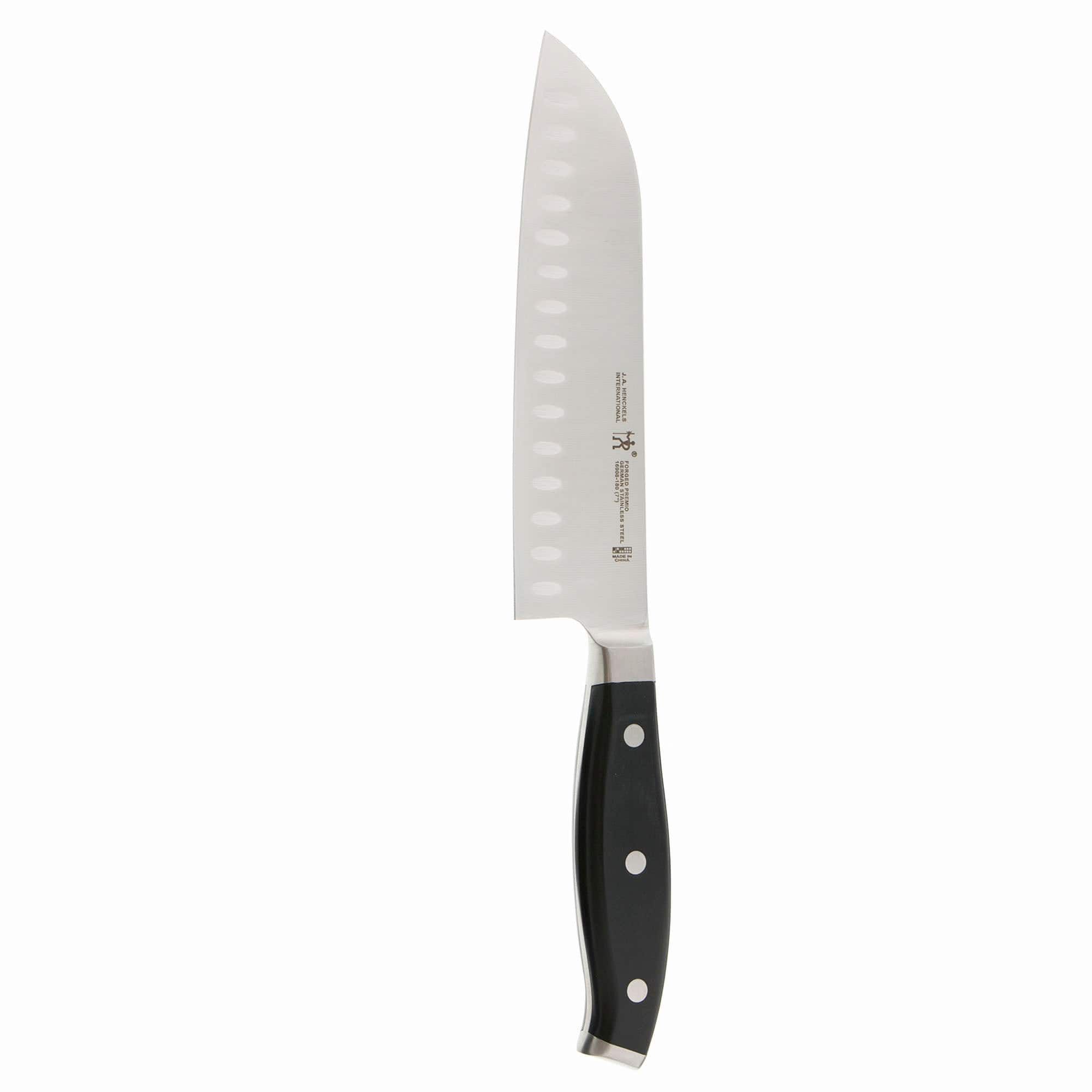 Henckels Forged Premio 7-inch Hollow Edge Santoku Knife