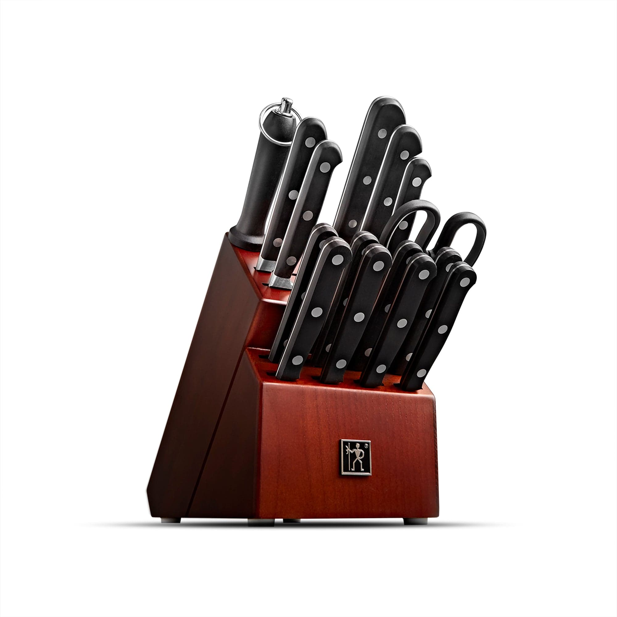 Henckels Classic Precision 16-Piece Kitchen Knife Set with Block, Chef Knife, Steak Knife Set