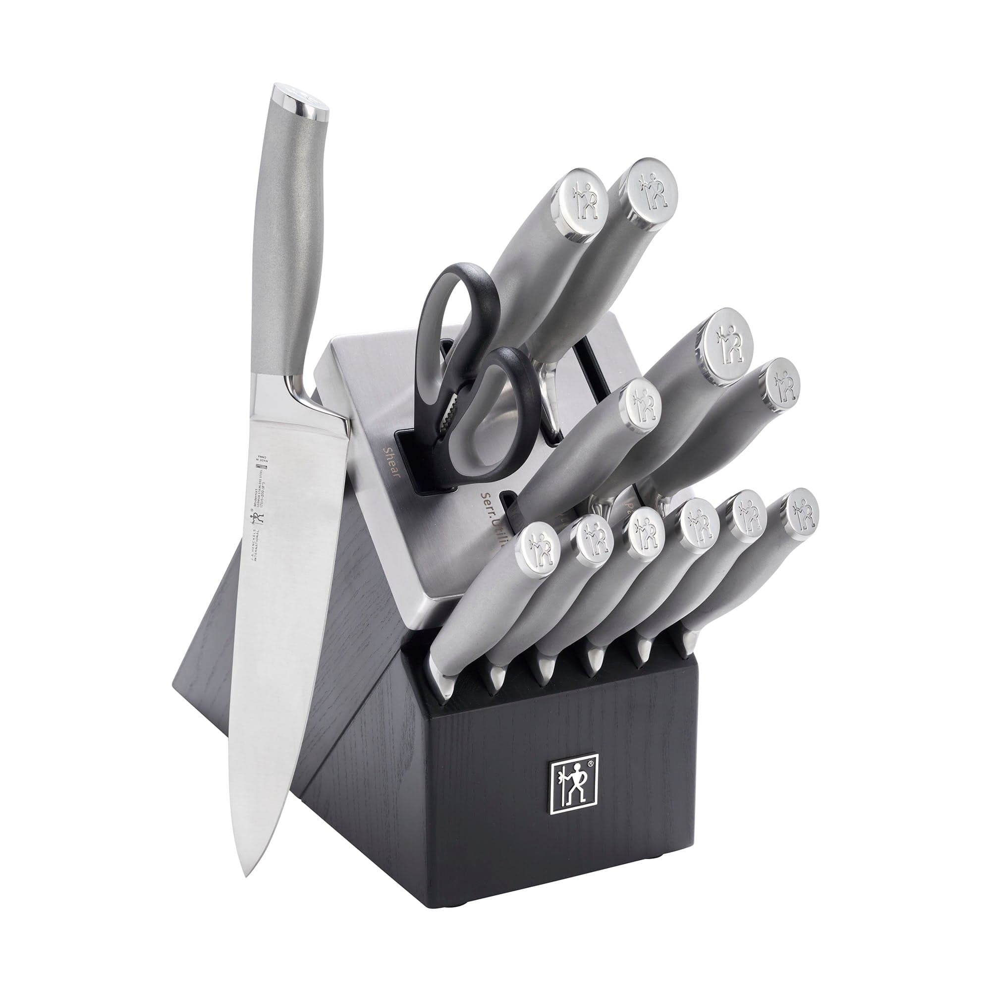 Henckels Modernist 14-pc Self-Sharpening Knife Block Set - Black