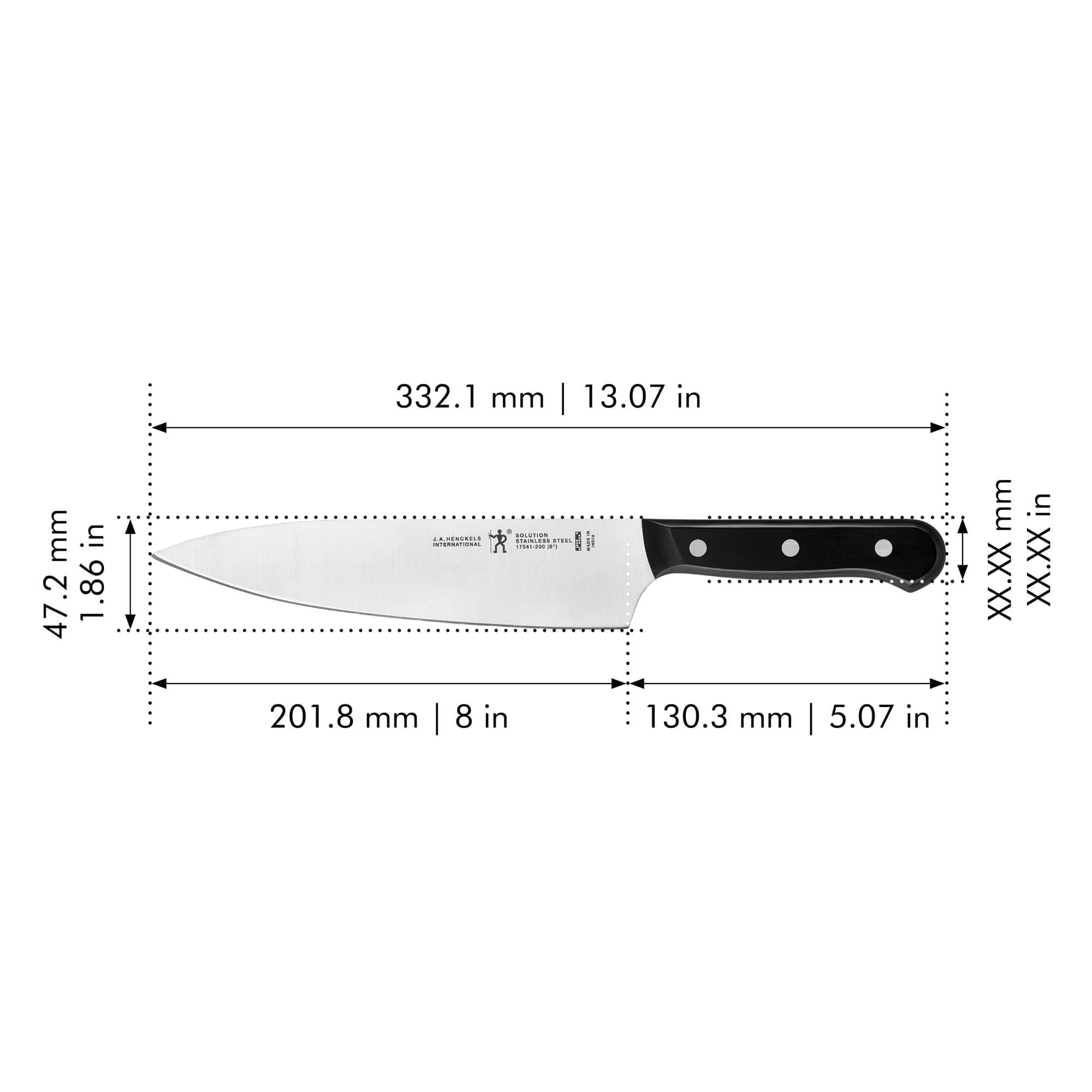 Henckels Solution 8-inch Chef's Knife