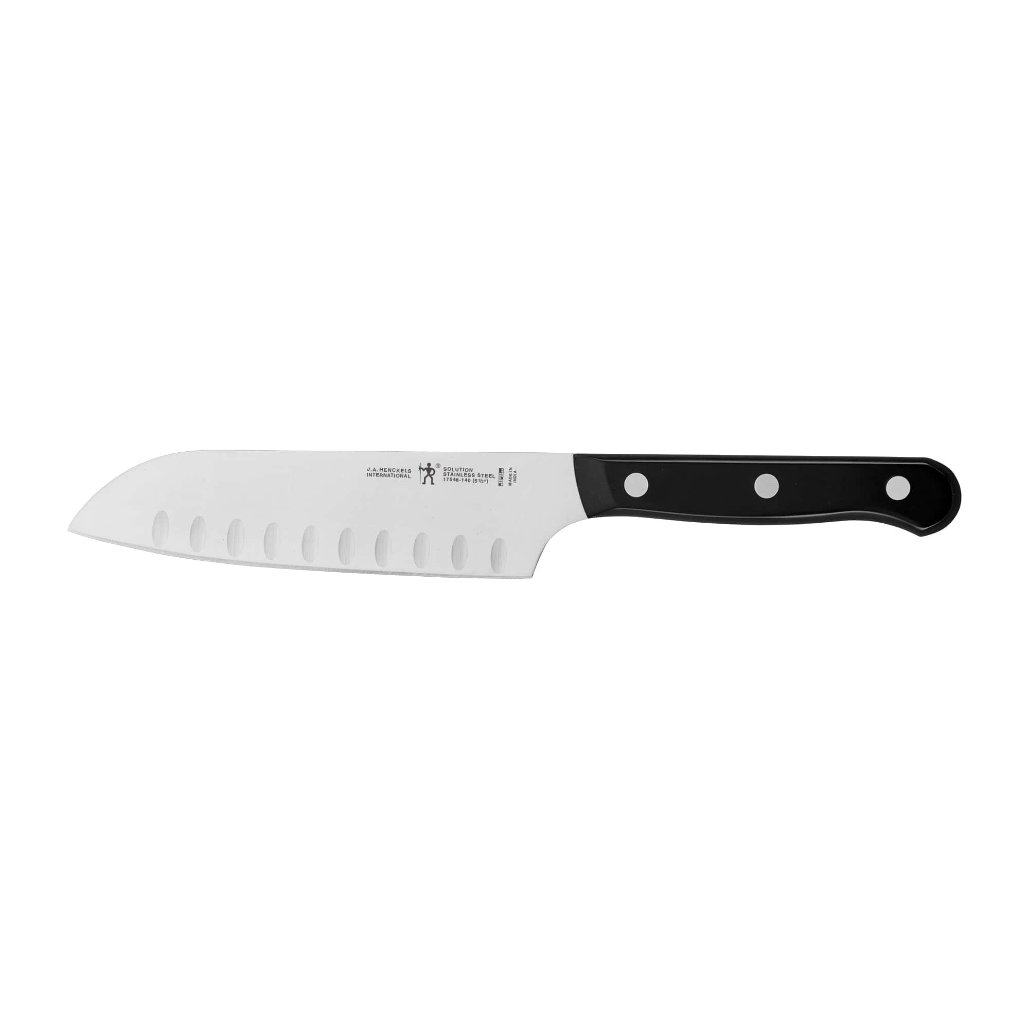 Henckels Solution 5-inch Hollow Edge Santoku Knife